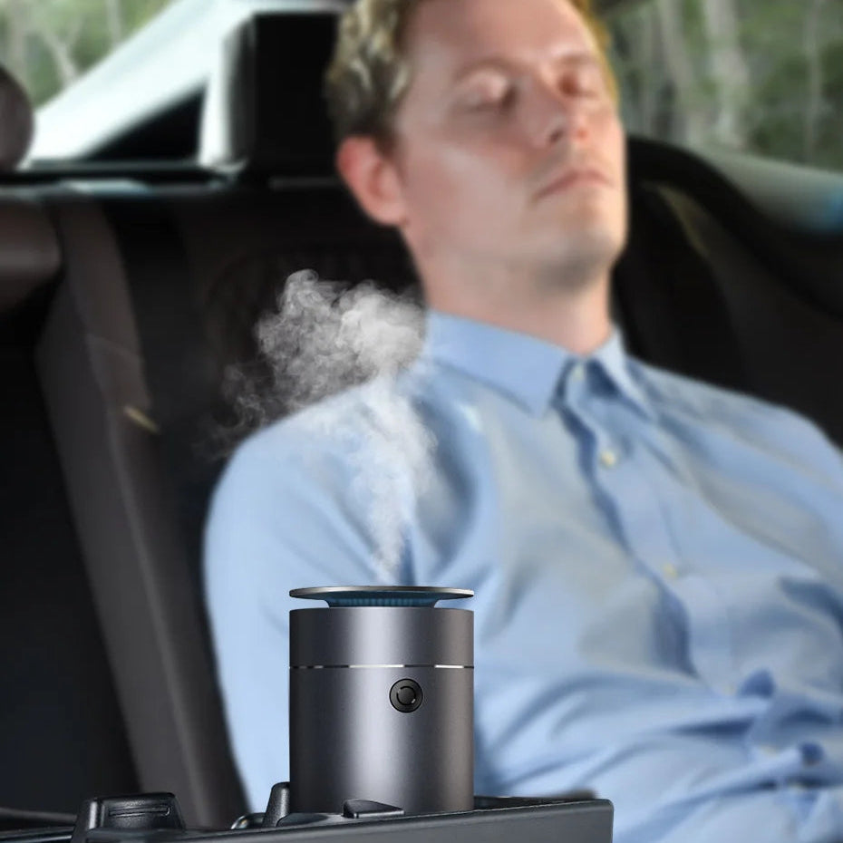 Baseus Car Aroma Diffuser with LED Light & Air Purifier
