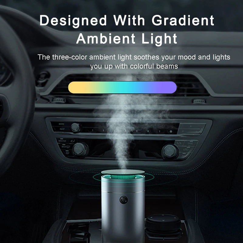 Baseus Car Aroma Diffuser with LED Light & Air Purifier
