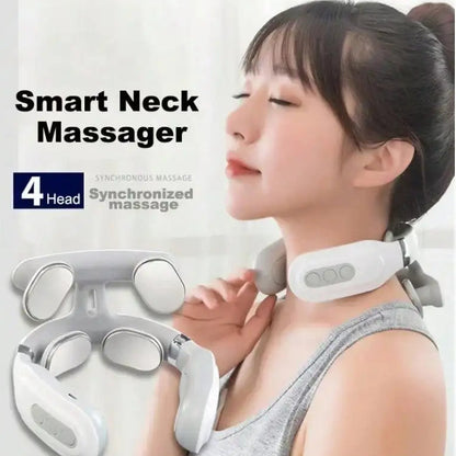 Smart USB Rechargeable Neck & Shoulder Massager