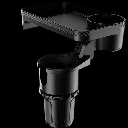 SEAMETAL Premium Car Cup Holder Expander with Food Tray