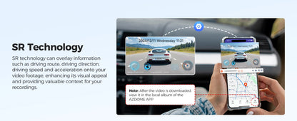 AZDOME GS63H 4K Dash Cam with GPS & WiFi