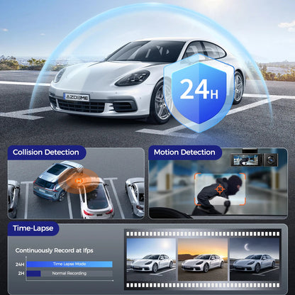 AZDOME M550 Max 4K Triple Camera Dash Cam