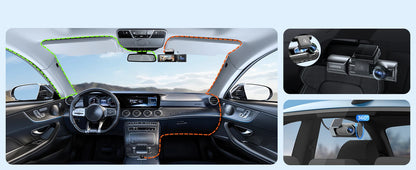 AZDOME M550 Pro 4K Dash Cam with 5.8GHz WiFi