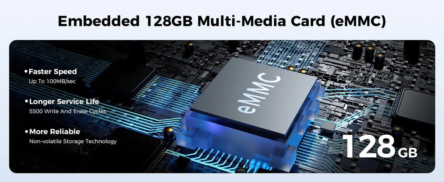 AZDOME M660 4-Channel Dash Cam with 128GB Storage