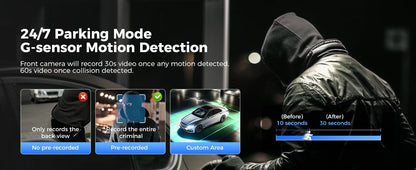 AZDOME M660 4-Channel Dash Cam with 128GB Storage