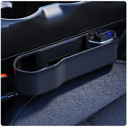 Car Seat Gap Organizer with Wireless Charging