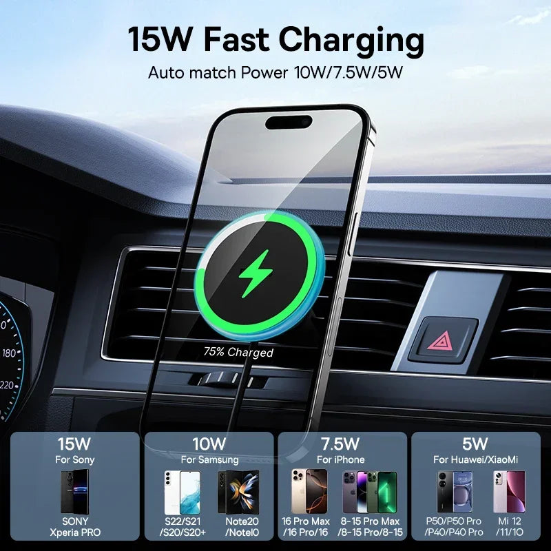 Baseus 15W MagSafe Wireless Car Charger