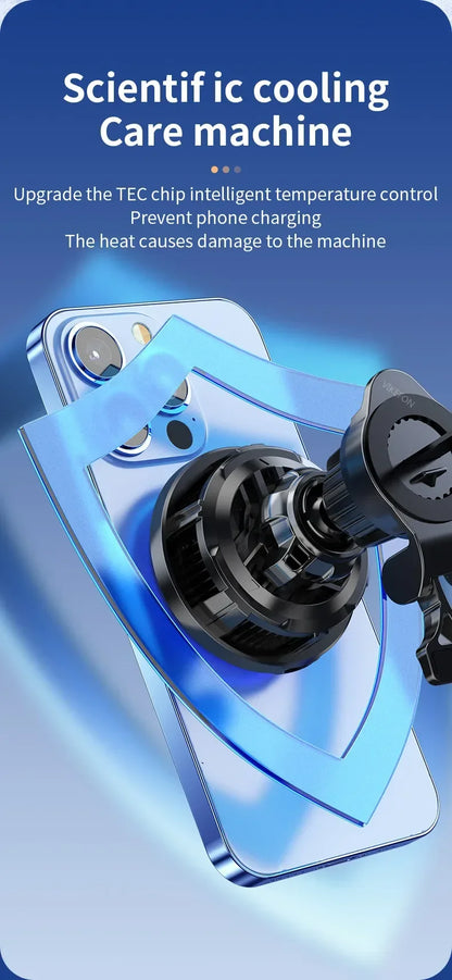 VIKEFON 30W Ice Cooling Magnetic Wireless Charger