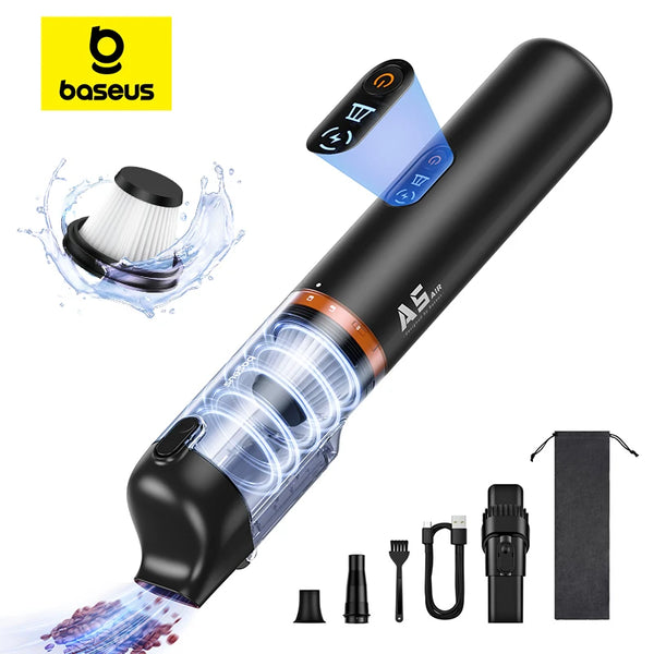 Baseus A5 Wireless Car Vacuum Cleaner 2-in-1