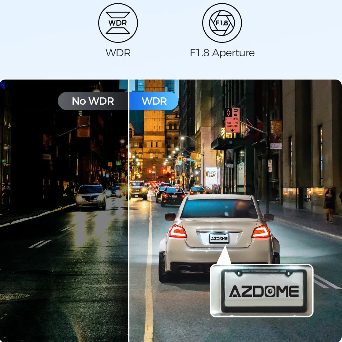 AZDOME GS63H 4K Dash Cam with GPS & WiFi