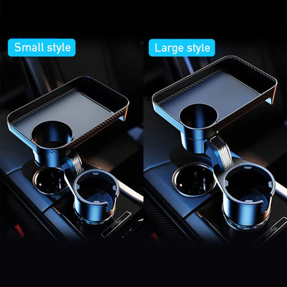 SEAMETAL Premium Car Cup Holder Expander with Food Tray